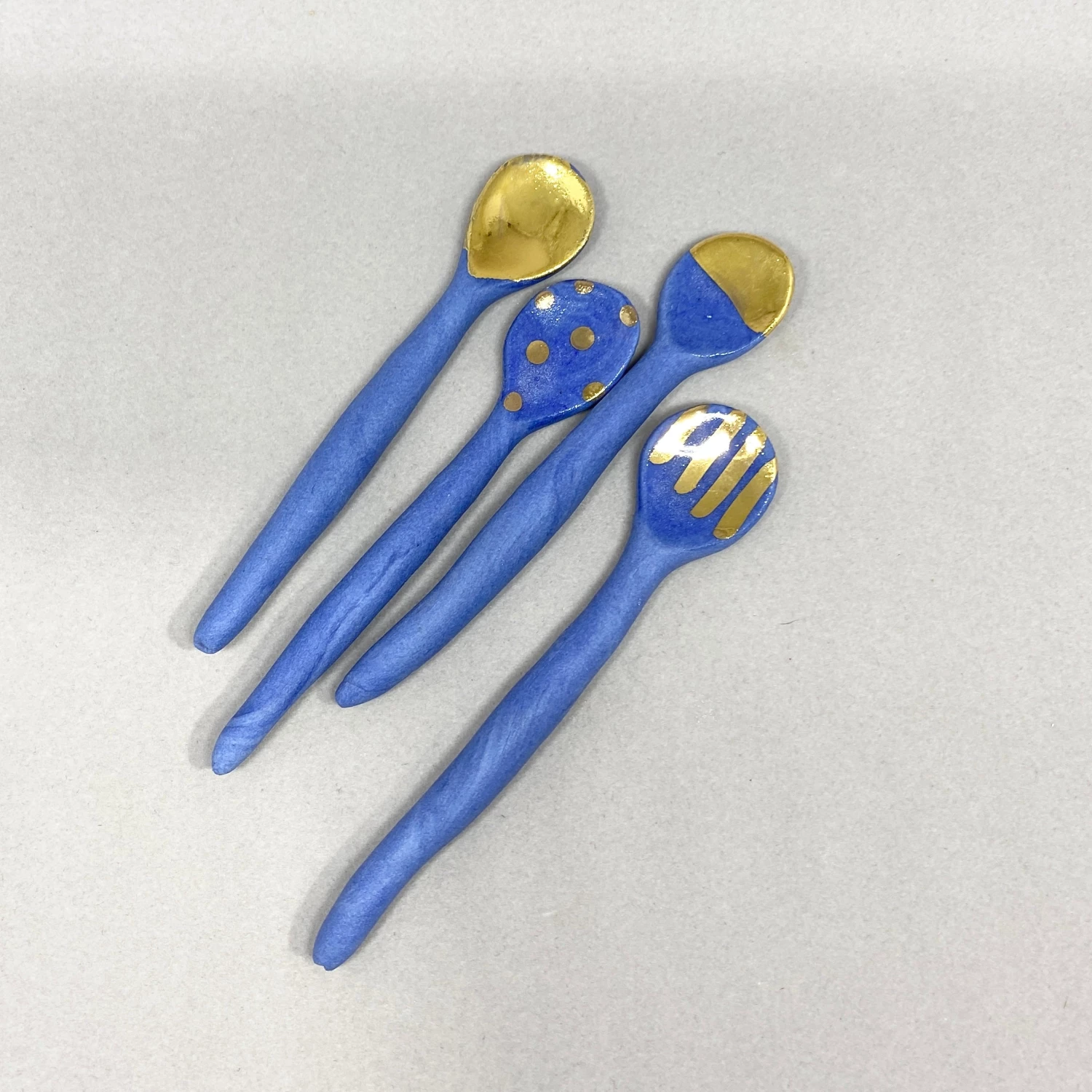 Bridget Bodenham - Little Special Spoon - Gold Stripes 5 Bridget Bodenham - Little Special Spoon - Gold Stripes