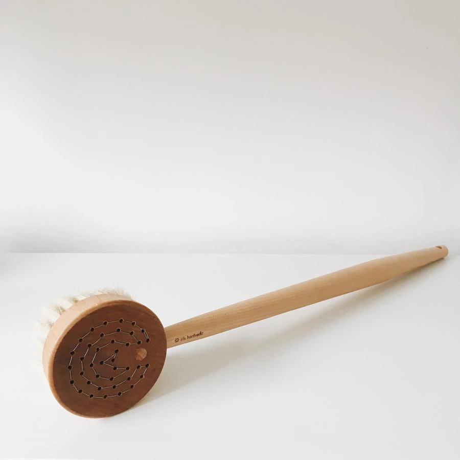 Large Puck Bath Brush - Iris Hantverk, Sweden 3 Large Puck Bath Brush - Iris Hantverk, Sweden