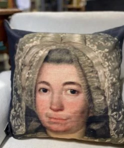 Vox Populi Portrait Cushion No 31- 60 X 60