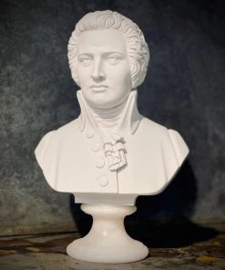 Egregia 30cm MOZART ALABASTER BUST