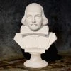 Egregia 22cm SHAKESPEARE ALABASTER BUST 1 Egregia 22cm SHAKESPEARE ALABASTER BUST