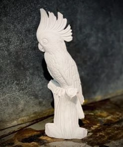 Egregia Gifts COCKATOO ALABASTER - 25 Cm