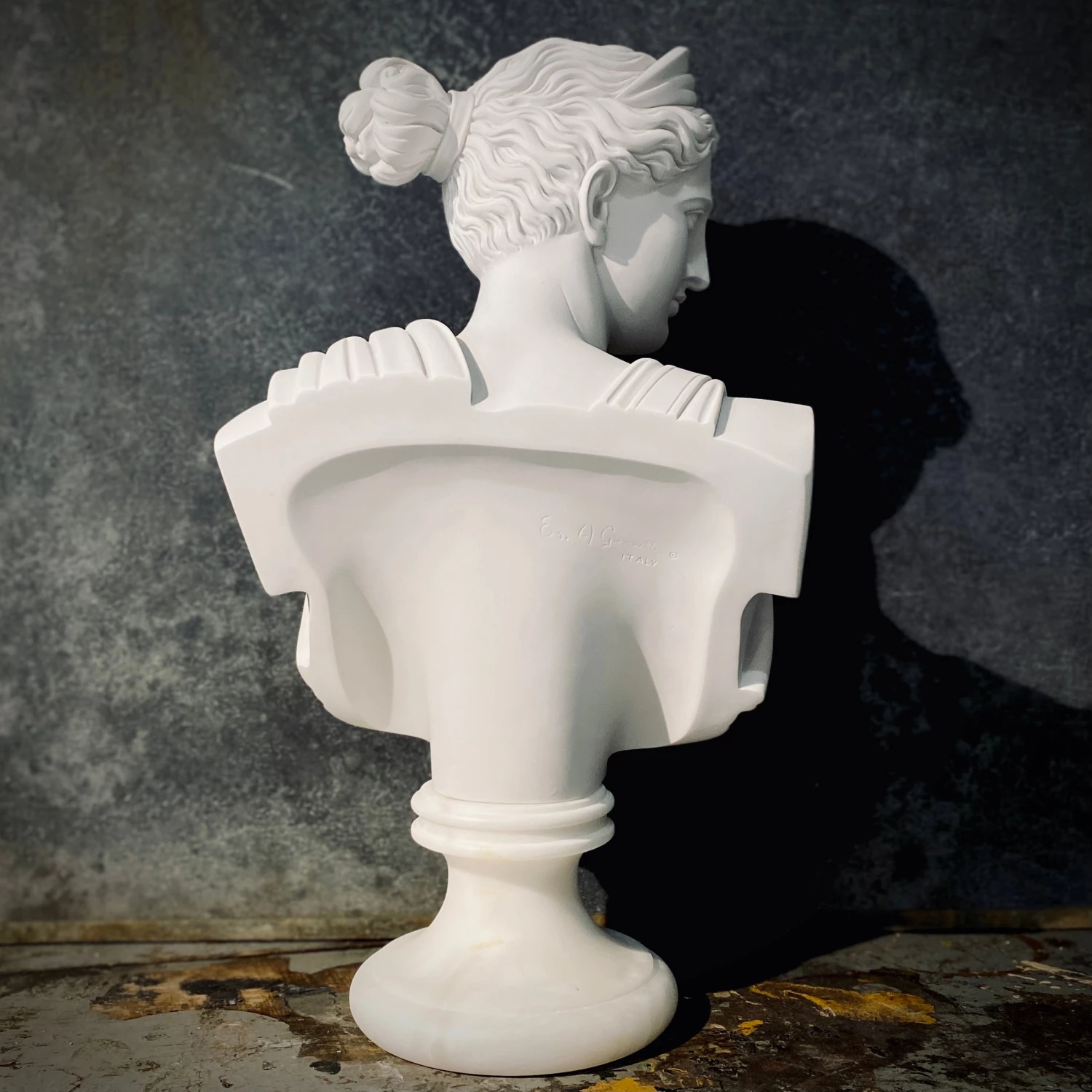 Egregia 56cm DIANA ALABASTER BUST 5 Egregia 56cm DIANA ALABASTER BUST