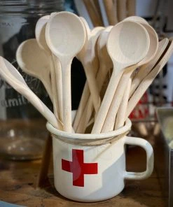 Scout House Small Wooden Porridge Spoon - 20cm Homewares