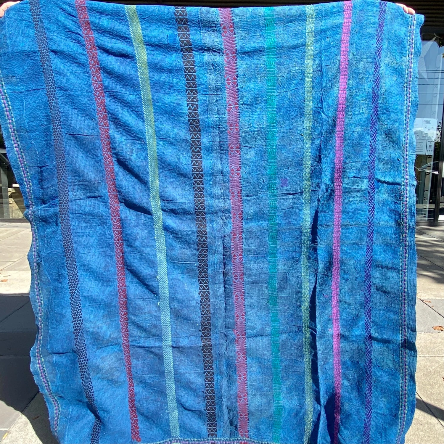 Scout Gifts KANTHA THROW #13 3 Scout Gifts KANTHA THROW #13