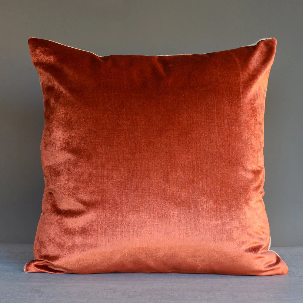 Iosis France Velvet Berlingot Cushion In Ambre 45cm 3 Iosis France Velvet Berlingot Cushion In Ambre 45cm