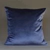 Iosis France Iosis French Velvet Berlingot Cushion In Blue Nuit 45cm 1 Iosis France Iosis French Velvet Berlingot Cushion In Blue Nuit 45cm