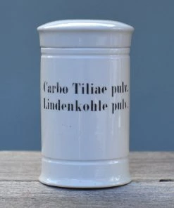 Scout House Kitchenware Vintage Ceramic Apothecary Canister