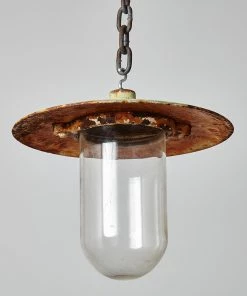 Scout Vintage Cast Iron Pendant Light