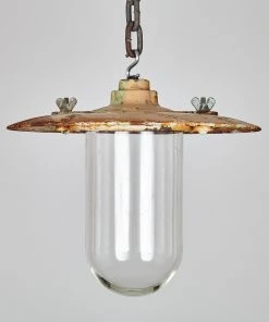 Scout Vintage Cast Iron Pendant Light
