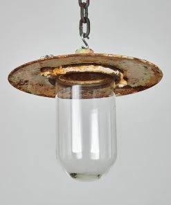 Scout Vintage Cast Iron Pendant Light