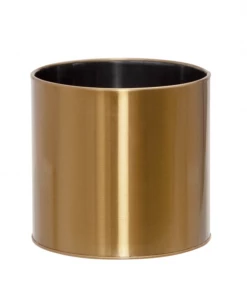 Scout House Brass Spun Planter - Large