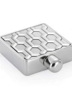 Hexagonal Pewter Hip Flask - Royal Selangor