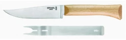 Opinel Cheese Knife And Fork Set