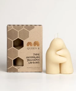 Scout Queen B Beeswax Burning Love Candle Homewares