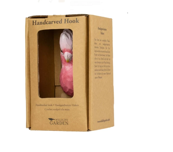 Scout House Hand Carved Wooden Wall Hook - Galah Cockatoo Gifts 5 Scout House Hand Carved Wooden Wall Hook - Galah Cockatoo Gifts