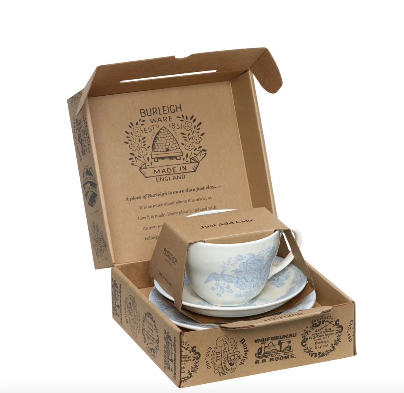 Burleigh UK Blue Pheasant - Three Piece Breakfast Set 3 Burleigh UK Blue Pheasant - Three Piece Breakfast Set