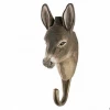 Scout House Gifts Hand Carved Wooden Wall Hook - Donkey 2 Scout House Gifts Hand Carved Wooden Wall Hook - Donkey