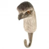 Scout House Hand Carved Wooden Wall Hook - Emu Gifts 1 Scout House Hand Carved Wooden Wall Hook - Emu Gifts