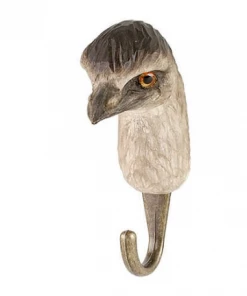 Scout House Hand Carved Wooden Wall Hook - Emu Gifts