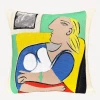 Jules Pansu Pablo Picasso- Femme Dans Un Fauteuil Jaune - Cushion - 45 X 45 Gifts 2 Jules Pansu Pablo Picasso- Femme Dans Un Fauteuil Jaune - Cushion - 45 X 45 Gifts