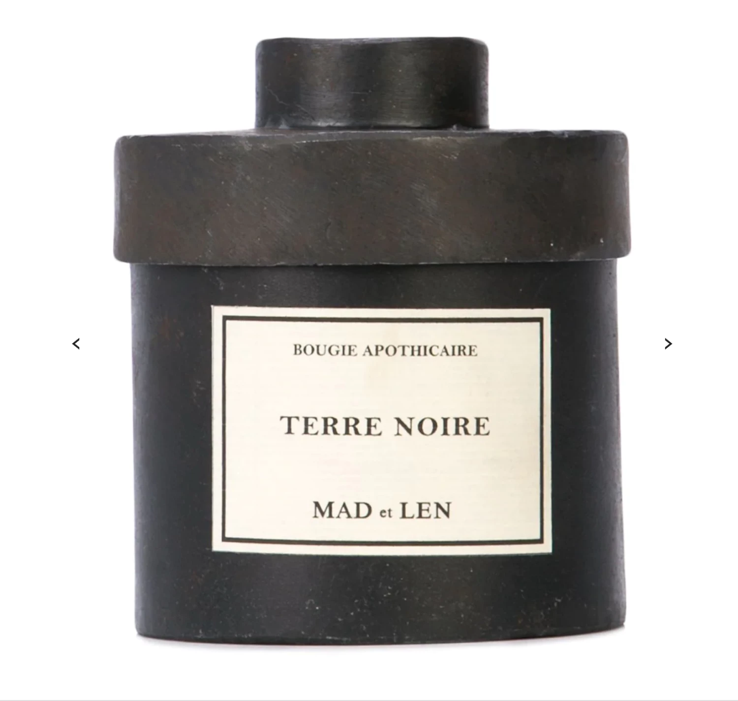MAD ET LEN - TERRE NOIR- SCENTED CANDLE - 300g 4 MAD ET LEN - TERRE NOIR- SCENTED CANDLE - 300g