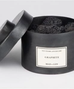 Home Fragrance MAD ET LEN - POT POURRI APOTHICAIRE LAVA ROCKS - GRAPHITE
