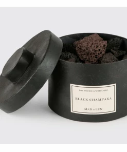 Home Fragrance MAD ET LEN - POT POURRI APOTHICAIRE LAVA ROCKS - BLACK CHAMPAKA