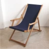 Scout Deck Chair In Plain Navy With Arms Furniture
