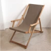 Scout Deck Chair In Plain Taupe With Arms Furniture 1 Scout Deck Chair In Plain Taupe With Arms Furniture