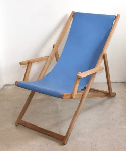 Scout Deck Chair In Plain Capri With Arms Furniture