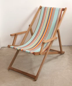Scout Furniture Deck Chair Stripe Parasol With Arms