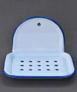 Scout Homewares Classic Crescent Top Enamel Soap Dish