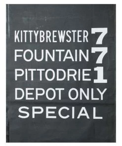 Scout TK HIRO Subway Sign Floor Cushion- FOUNTAIN Just Arrived