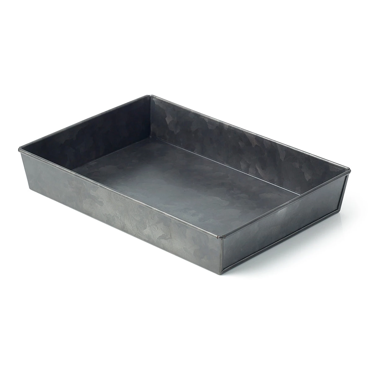 Chef Inox Galvanised Black Rectangle Tray 3 Chef Inox Galvanised Black Rectangle Tray