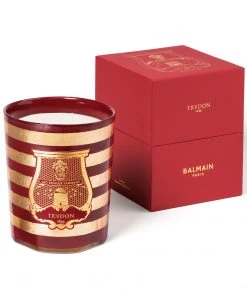 Cire Trudon X Balmain Limited Edition Candle Grande 3KG - Red