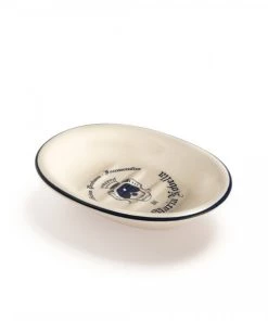 Scout House shop 13 Santa Maria Novella Ceramic Soap Holder With Navy Decal