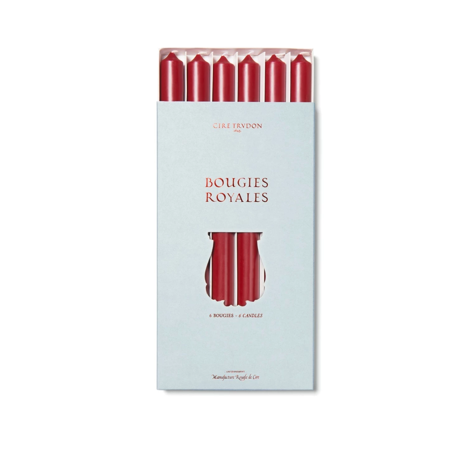 Cire Trudon Bougies Royales Burgundy 2 Cire Trudon Bougies Royales Burgundy