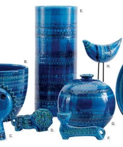 Bitossi Italy Ceramic Large Blue Bowl Gifts 7 Bitossi Italy Ceramic Large Blue Bowl Gifts