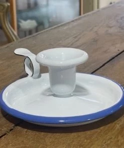 Scout Homewares Nostalgic Enamel Candle Holder / Candleholder
