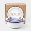Falcon Enamelware Homewares Falcon Enamel Prep Set With Colander