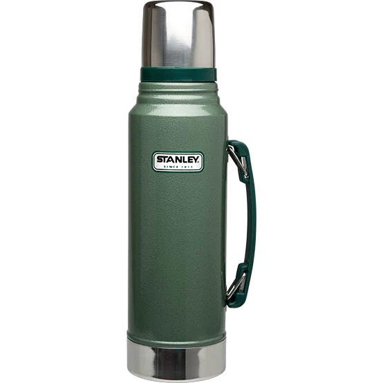 Stanley Classic Vacuum Flask Hammertone Green 1.1 Litre Homewares 4 Stanley Classic Vacuum Flask Hammertone Green 1.1 Litre Homewares