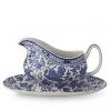 Burleigh UK Blue Regal Peacock- Sauce Boat And Stand Set Kitchenware 2 Burleigh UK Blue Regal Peacock- Sauce Boat And Stand Set Kitchenware