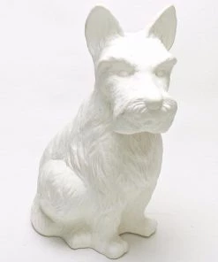 Scout Bone China Scotty Dog Lamp Homewares