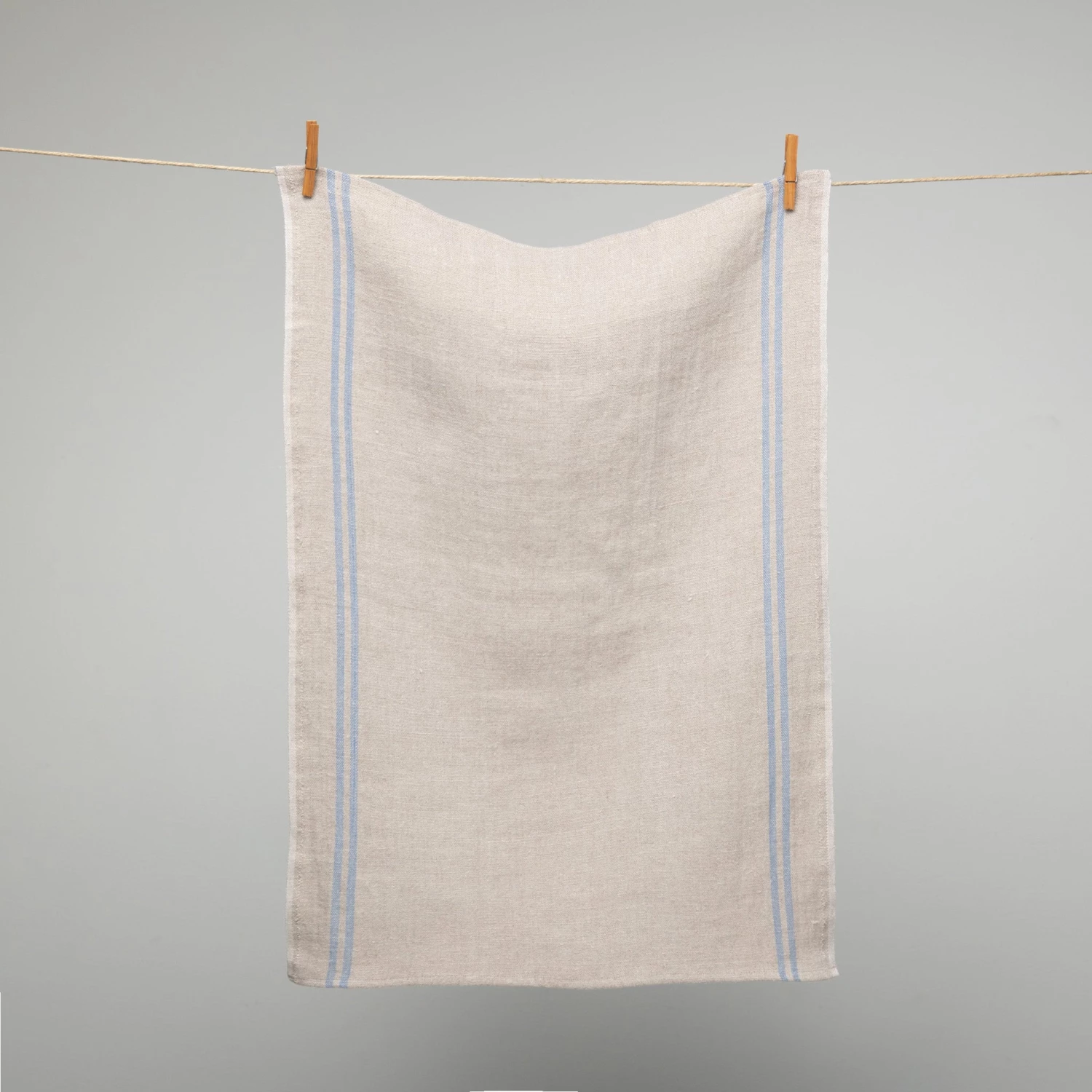 Homewares French 100% Linen 'Pays' Natural With Blue Stripes Tea Towel By Charvet Editions 3 Homewares French 100% Linen 'Pays' Natural With Blue Stripes Tea Towel By Charvet Editions