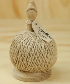 Scout Oak String Stand With Cutter. Natural Jute Twine. Creamore Mill.